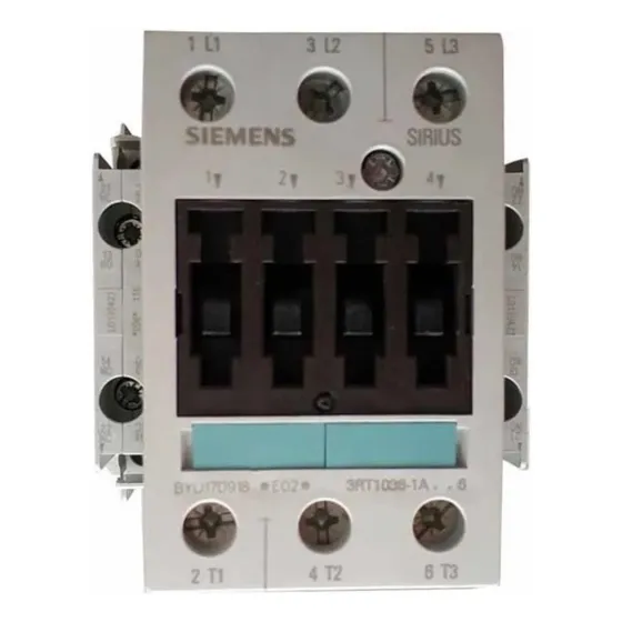 Contactor Magnético Siemens 3rt1036-1an16 220v