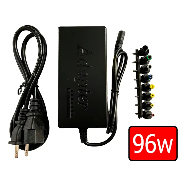 Cargador Universal Laptop 12v 16v 18.5v 19v 19.5 20v 5a 96w
