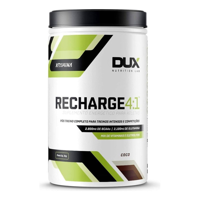 Recharge 4:1 - Pote 1000g Dux Nutrition Recharge 4:1 - Pote 1000g Dux Nutrition