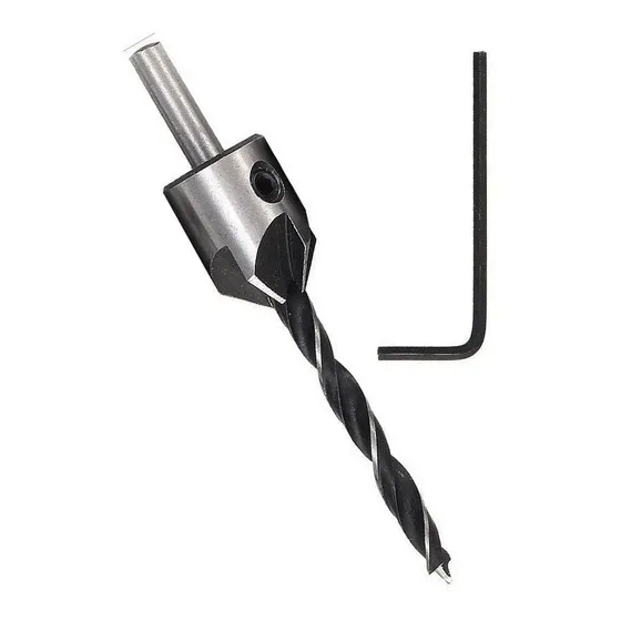 Avellanador Tornillo Carpintero Mecha Broca 10mm Biselador