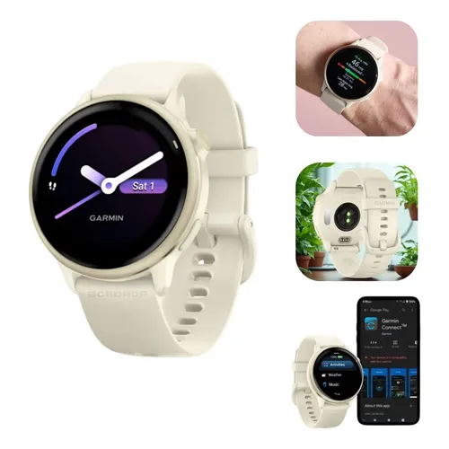 Smartwatch Garmin Vivoactive 4S tela de 1.1