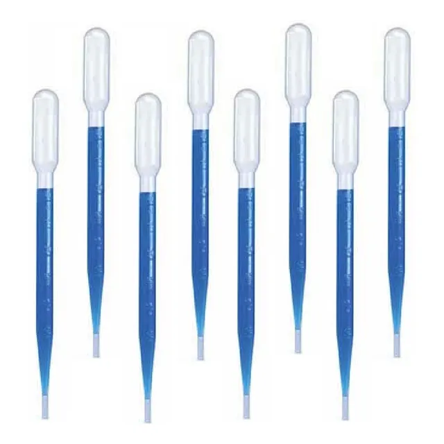 Pipeta De Pasteur - 3 Ml - 100 Unidades