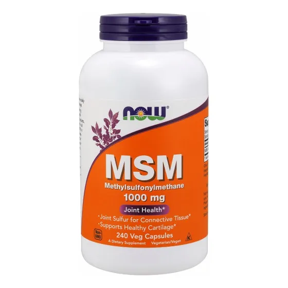 Supplement Now Foods M.s.m 240 Cápsulas (paquete De 4)