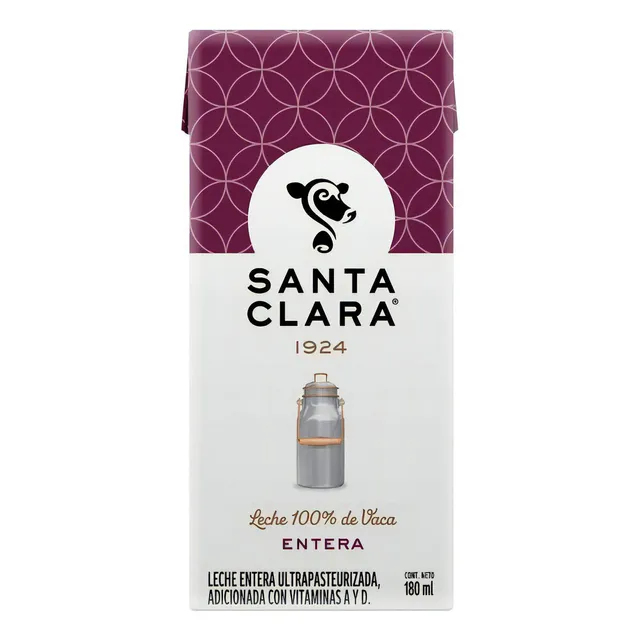 Leche Sta Clara Entera Ultra 180ml