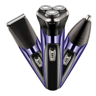 Máquina De Afeitar Corta Pelo Barba Nariz Recarg Máquina De Afeitar Corta Pelo Barba Nariz Recarg