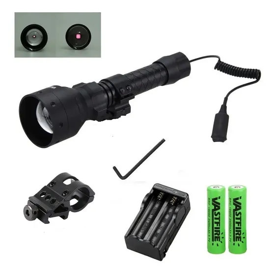 Linterna Infrarrojo Tactica Cr-t50 Led: Xm-l De Ir850nm Mira