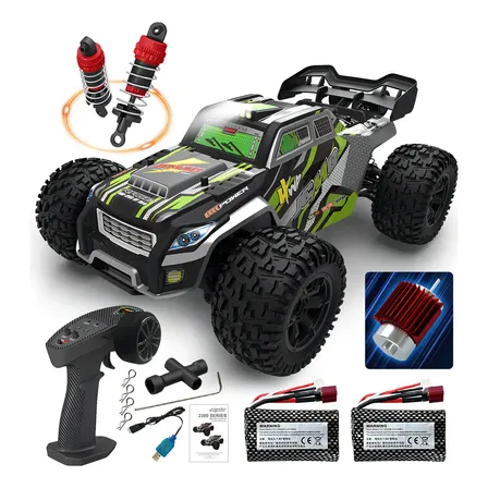 Carro Controle Remoto Alta Velocidade 2300cbv 50km/h Zll 1:16 Off-road Verde