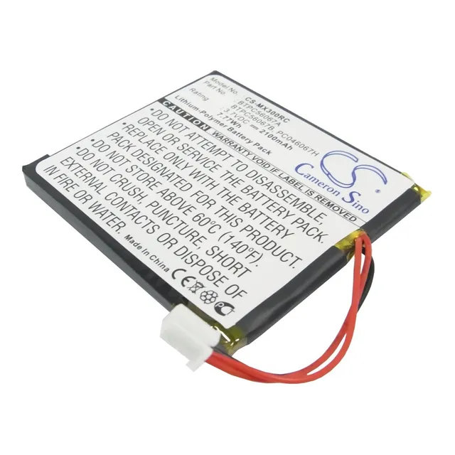 Bateria Para Universal Mx-3000 Mx-3000i Remote Control