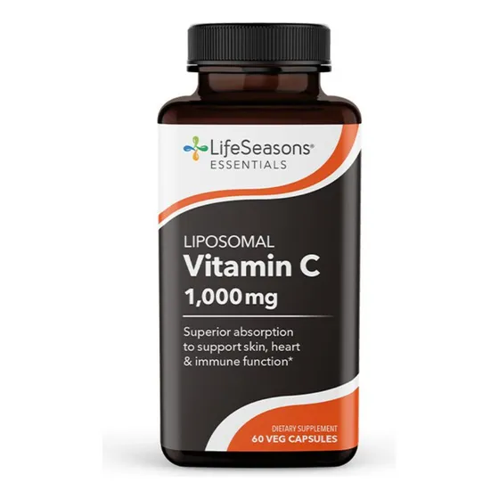 Lifeseasons Suplemento Alimenticio De Vitamina C 60 Capsulas Sabor Sin Sabor