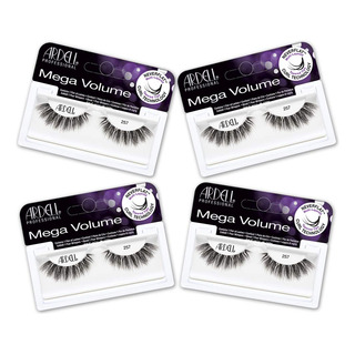 Cílios Postiços Ardell Mega Volume Lash 257 W/ Curl Tech 4 P Cílios Postiços Ardell Mega Volume Lash 257 W/ Curl Tech 4 P