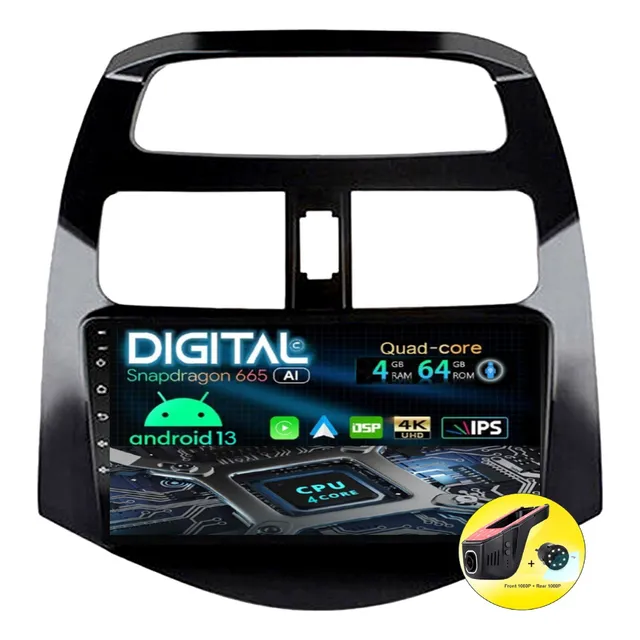 Radio Pantalla Android Chevrolet Spark Gt 2012/18