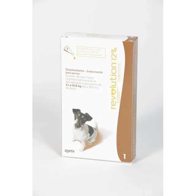 Pipeta Revolution Para Perros De 5 A 10 Kg