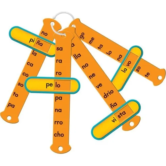 Juego Didactico Silabas Aprender A Leer Niños