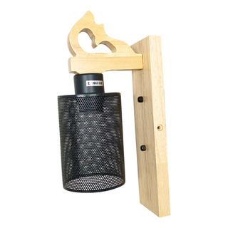 Aplique De Pared Lámpara Industrial Aplique Retro Madera Aplique De Pared Lámpara Industrial Aplique Retro Madera