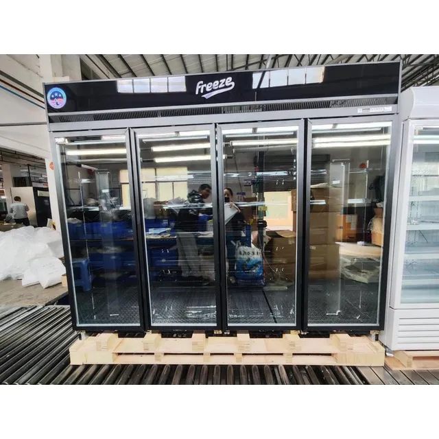 Congelador Premium 4 Puertas -22° C Marca Freeze