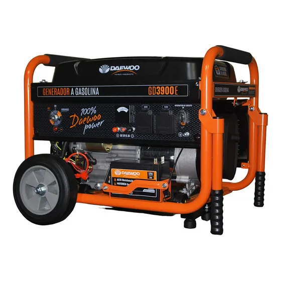 Generador Eléctrico A Gasolina 3000w 4 Tiempo Daewoo Gd3900e