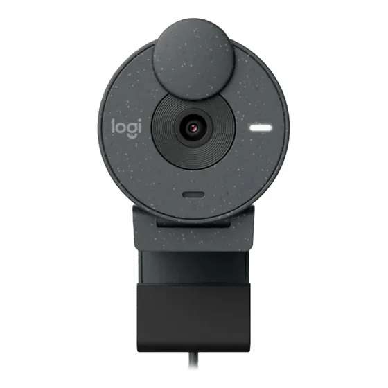 Camara Web Logitech Brio 300 Full Hd 1080p Usb-c Negro