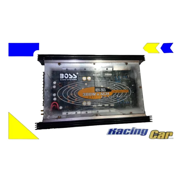 Planta Usada Marca Boss 300 W X 4 Ch. Para Autos.cod. E-197.