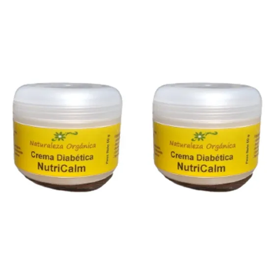 Crema Artesanal Diabetico C/caléndula Hidrat X 60 Gr C/u X 2