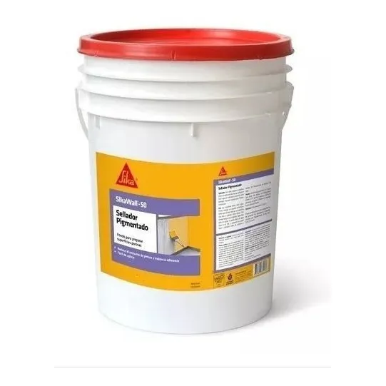 Sellador Pigmentado Sika Wall50 4lt - Ynter Industrial 