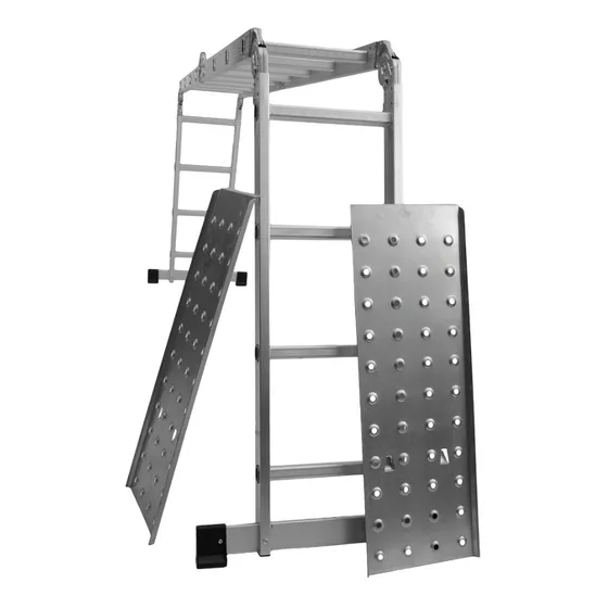 Escaleras Aluminio Andamio 16 Escalones Plataforma Chapones