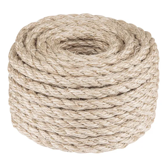 Piola De Sisal De 10 Mm X 15 M Natural, Fiero 3 Pzs