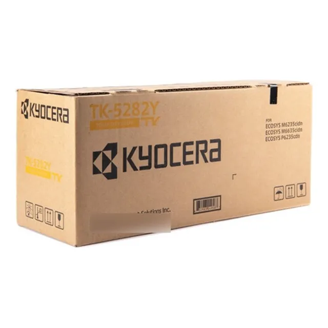 Tóner Kyocera Tk-5282y Color Amarillo Rinde 11000 Páginas