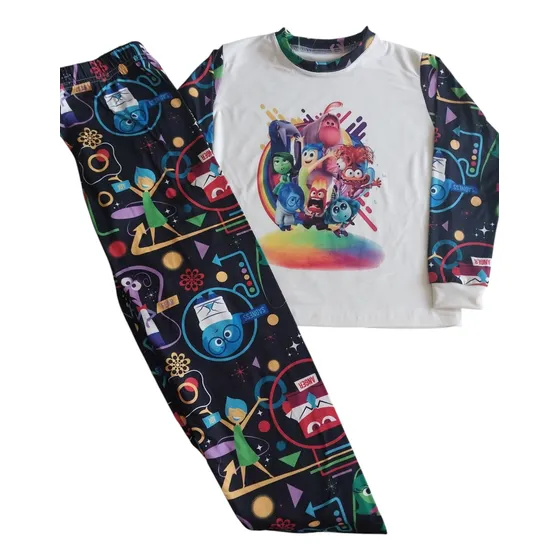 Pijamas Intensamente Personalizada Para Toda La Familia