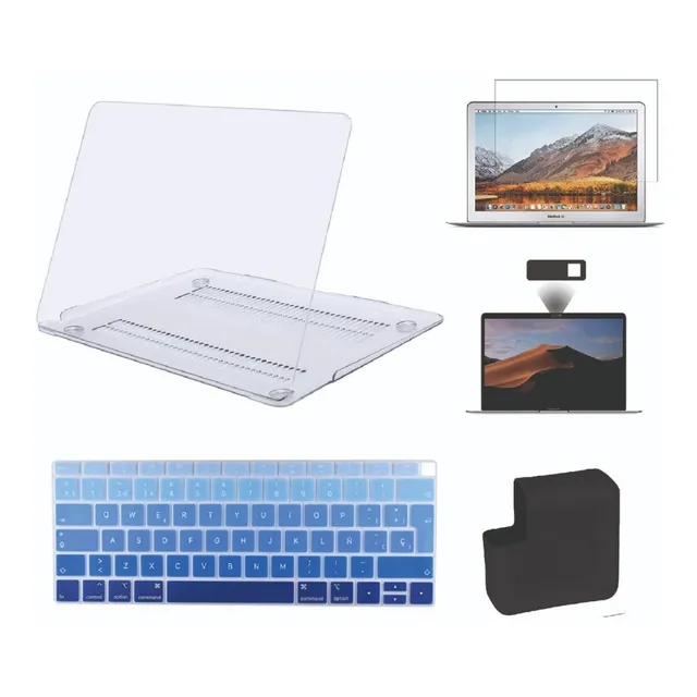 Carcasa Funda Set 5 En 1 Macbook Air 13 M1, Pro, M2