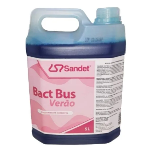 Kit 02 Bact Bus Bactericida Para Banheiro Químico Sandet 5lt