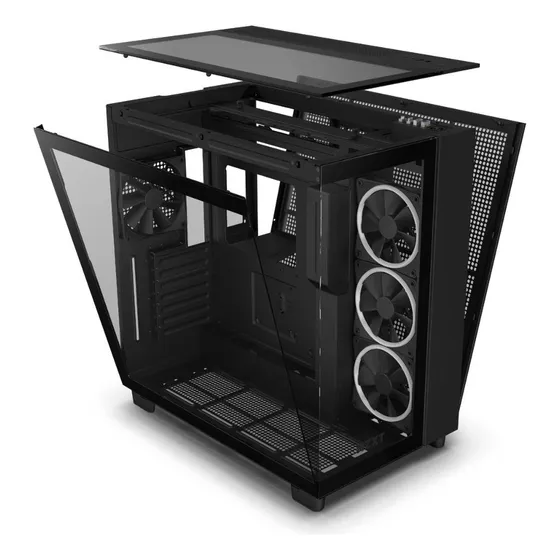 Gabinete Nzxt H9 Elite - Lateral, Topo E Frontal Em Vidro