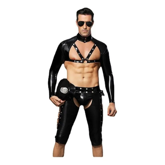 Ropa Interior Erótica Hombre Traje Policía Bar Club Nocturno