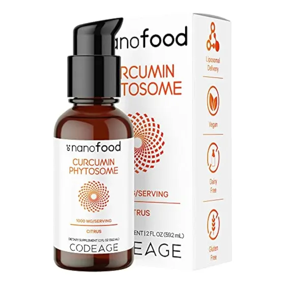 Líquido Fitosomal De Curcumina Liposomal Codeage