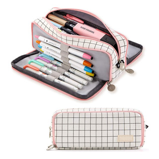 Estuche Para Lápices De Gran Capacidad De 3 Compartimentos. Estuche Para Lápices De Gran Capacidad De 3 Compartimentos.