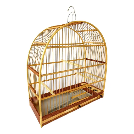 Gaiola Simples De Madeira Arco Boleada Fibra N°3