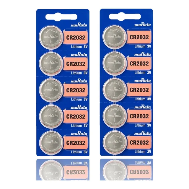 Pilas Boton Cr2032 X 10 Sony Murata 2032 Litio Distribuidora