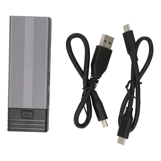 Ashata Usb C Caja De Disco Duro Buena Disipación De D2jyb