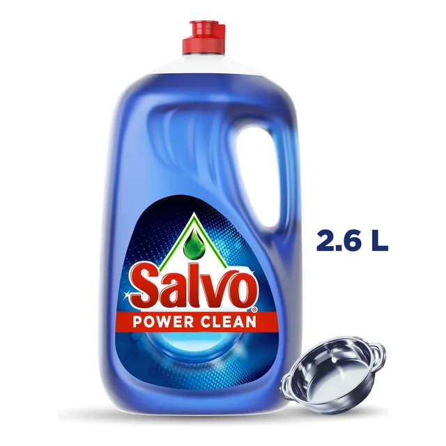 Lavatrastes Salvo Power Clean, remueve cochambre, 2.6L