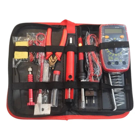 Kit De Herramientas Para Electrónica En Estuche