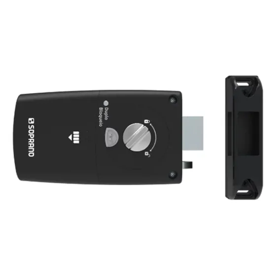 Fechadura Soprano Fsp100 Externa Programável P/ Casas Senha