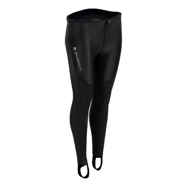 Sharkskin Pantalon Largo Prueba Frio Para Mujer Negro -
