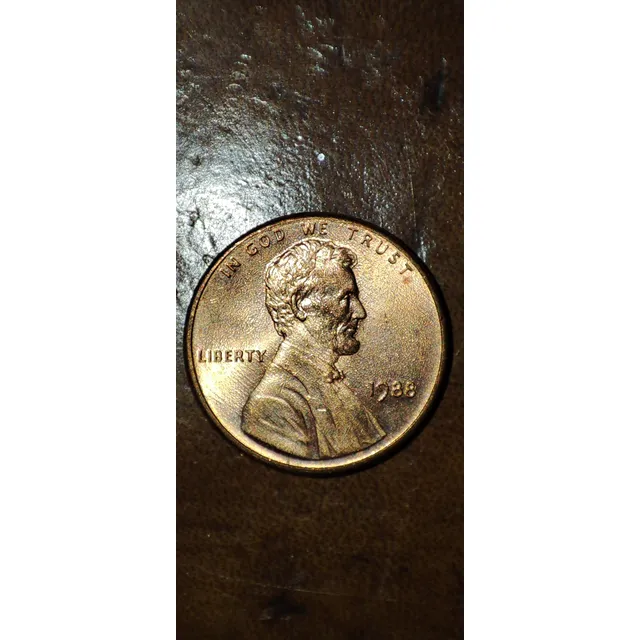 One Cent Estados Unidos Centavo Lincoln 1988  Flared G
