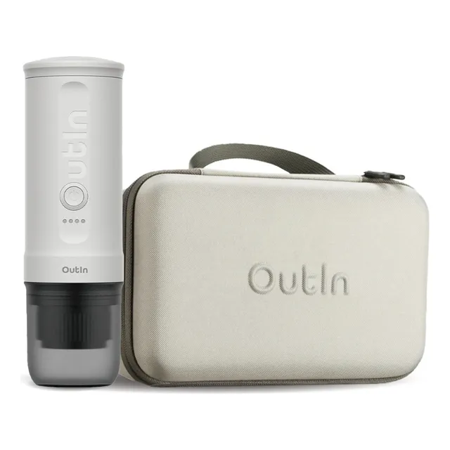 Set Máquina Café Espresso Eléctrica Outin Nespresso + Funda