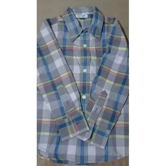 Camisa Para Niño Manga Larga Talla Xs Old Navy