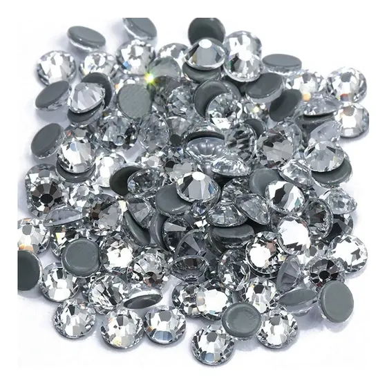 Strass Termoadhesivo 4mm 720u Cristal Calidad Premium Ss16