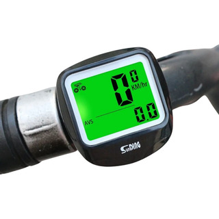 Computador Cronometro Velocímetro Bike Com Fio Prova D'água Computador Cronometro Velocímetro Bike Com Fio Prova D'água