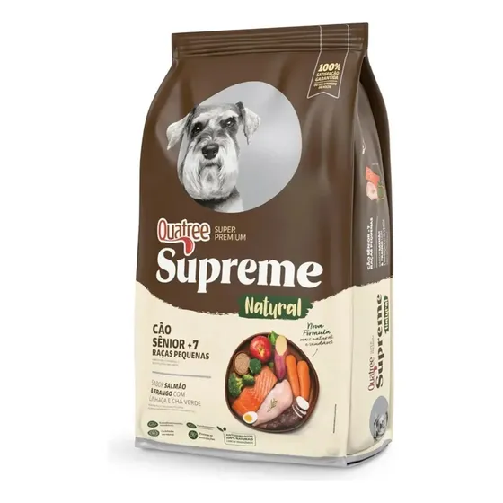 Ração Quatree Supreme Senior +7 (raças pequenas)