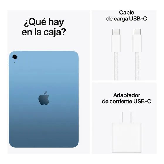 Apple iPad 11 Wi-fi 128gb Azul - Distribuidor Autorizado