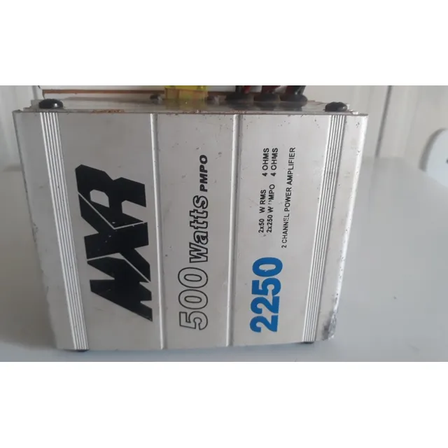 Modulo Amplificador Estéreo Anos 80 Prateado
