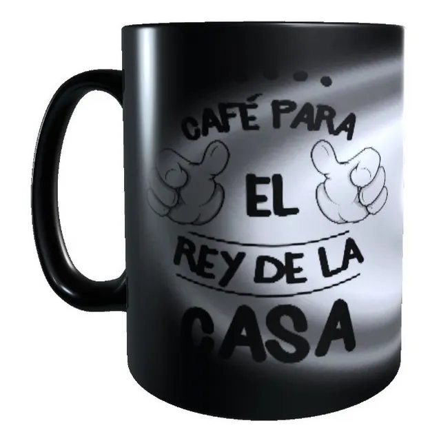 Taza Tazon Mágico, Rey De La Casa, Regalo Dia Del Padre Papá